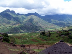 Lesotho near Butha-Buthe