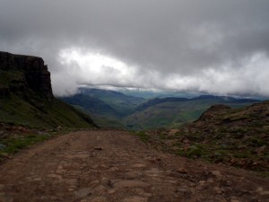 am Sani Pass, Lesotho