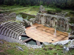 Das Amphitheater in Butrint