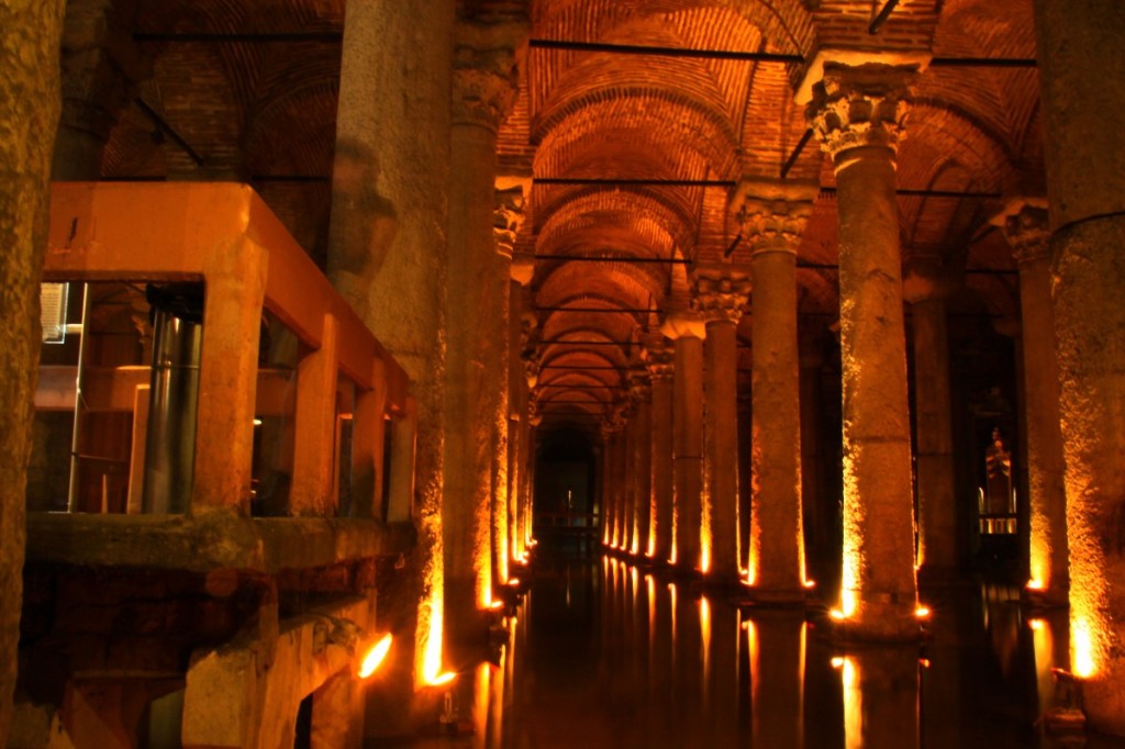 In der Cisterna Basilica