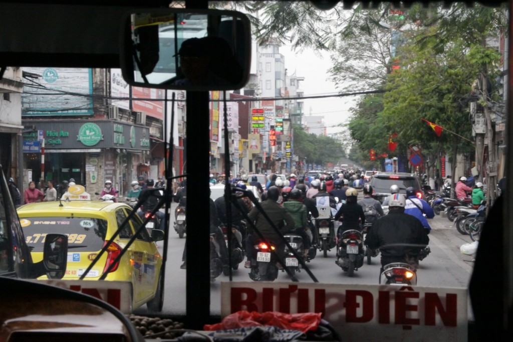 Straßenverkehr Traffic Vietnam