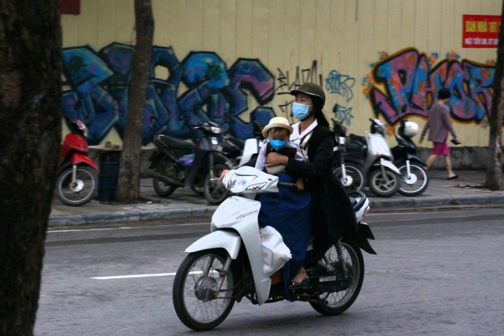 Motorroller Hanoi 2019