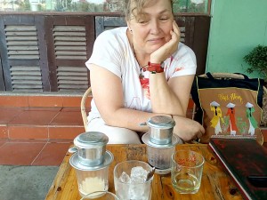 ninh binh coffee maker vietnam