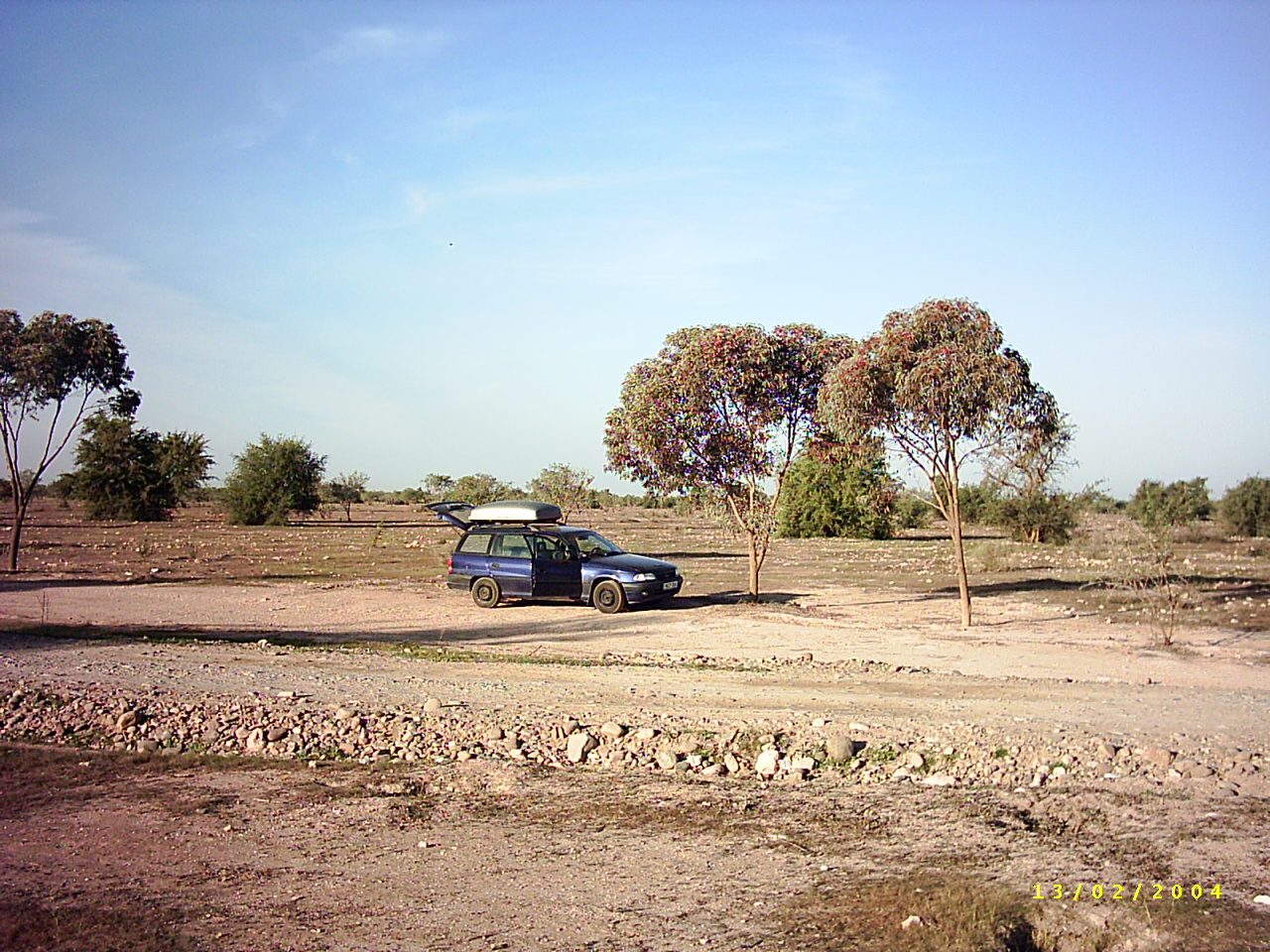 Unser Übernachtungsplatz ca. 30 km östlich von Agadir