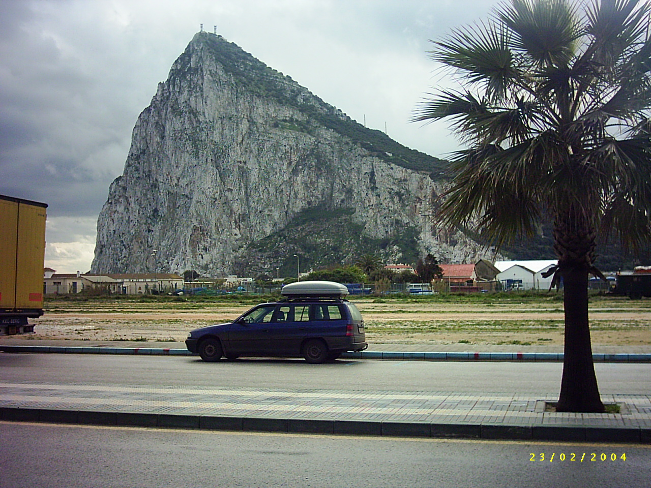 Gibraltar von Osten